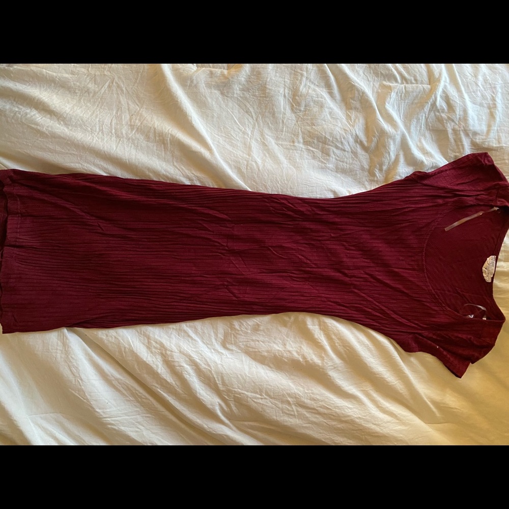 Red Midi Dress